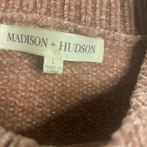 sweater Womens XL sweater knit Barbie pink Girly preppy cottagecore Sparkle‎ NWT - Picture 9 of 10